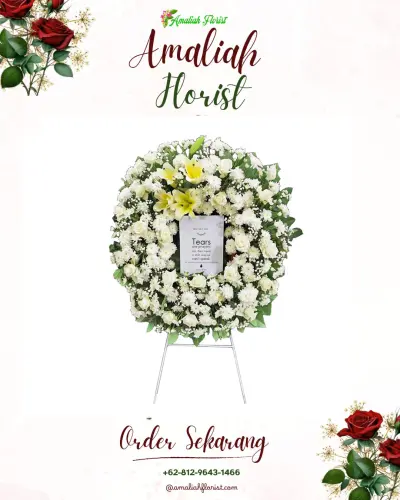 Krans Bunga Duka Cita ciparahu